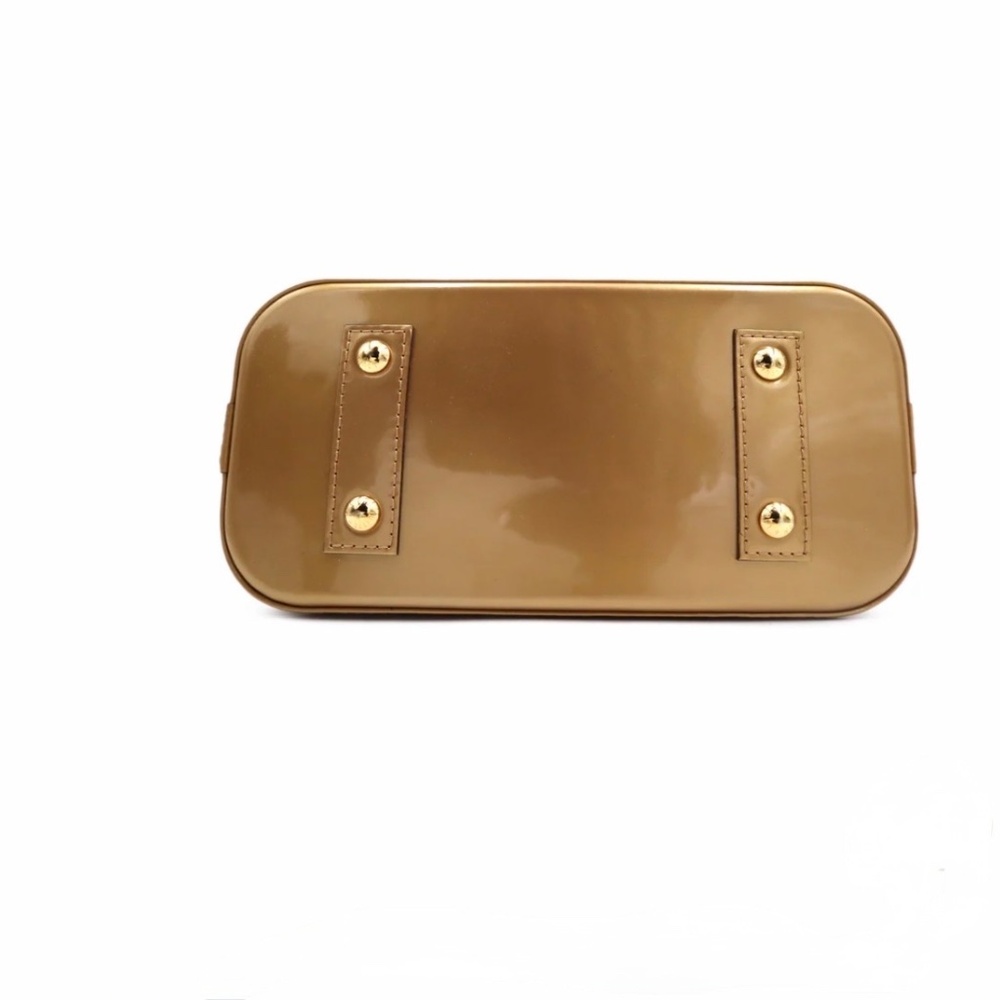 LOUIS VUITTON MONOGRAM VERNIS ALMA BB SHOULDER BAG. Includes dust bag - Picture 5 of 12